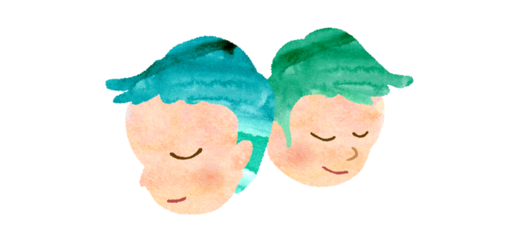 ふたご座のイラスト