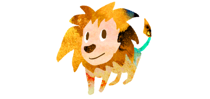 獅子座のイラスト
