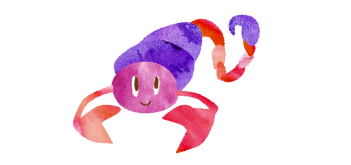 蠍座のイラスト