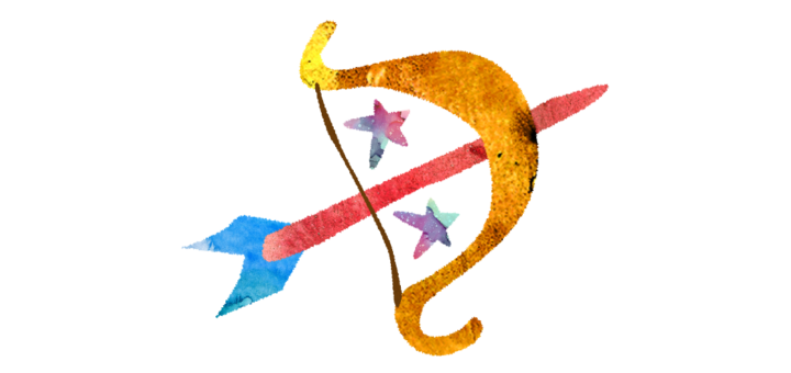 いて座のイラスト