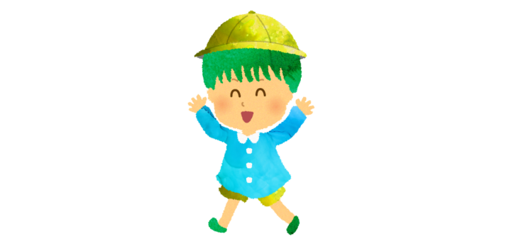 やんちゃそうな男の子のイラスト