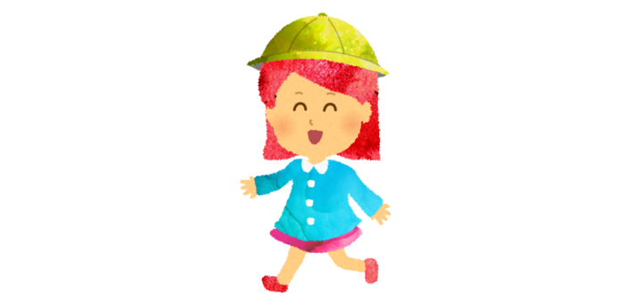 幼稚園児の女の子