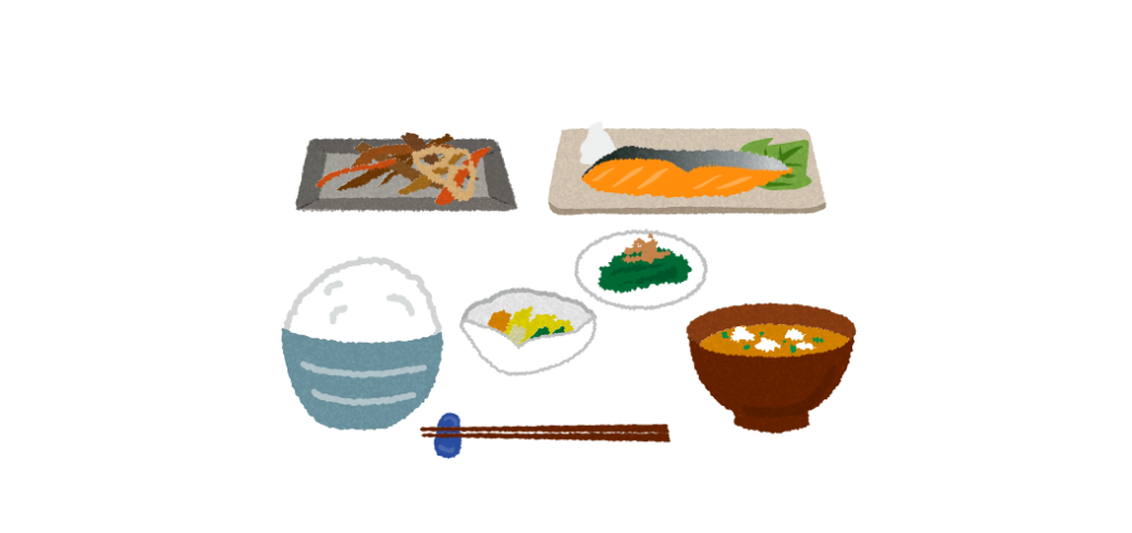 日本食のイラスト