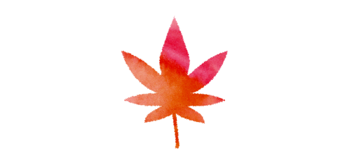 もみじの葉のイラスト