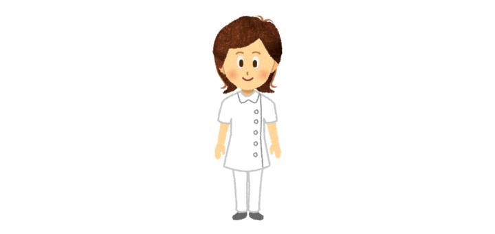 女性看護師のイラスト