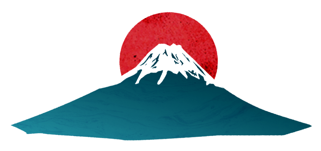 富士山と日の丸のイラスト