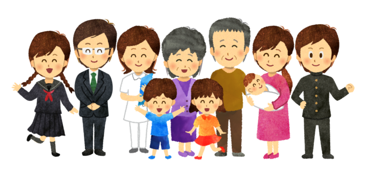 新型コロナからみんなでみんなの命を守ろう！のイラスト