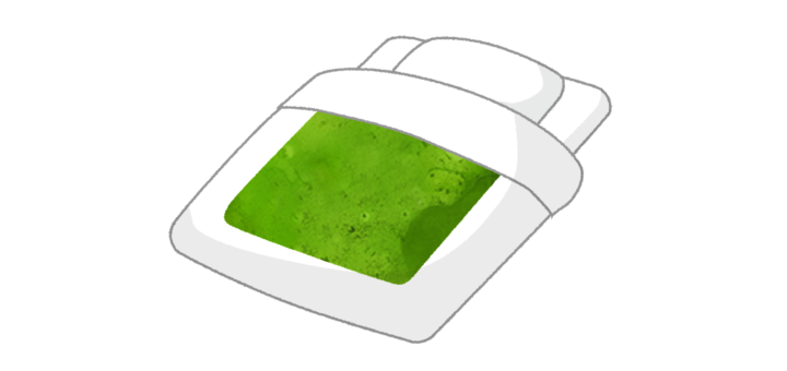 民宿の布団のイラスト