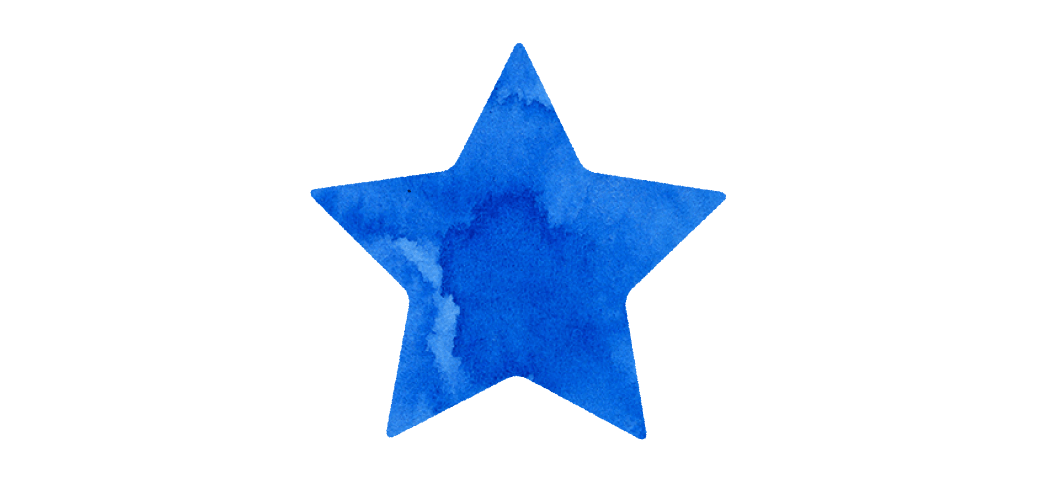 青い星のイラスト フリー素材集 イラストのっく
