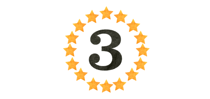 その3の星マーク