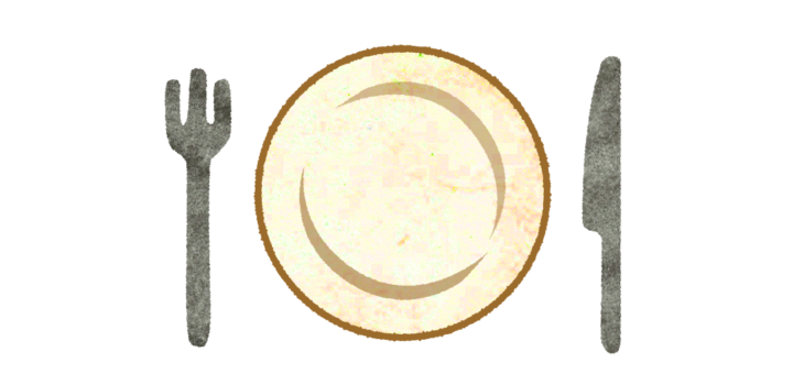 食器のイラスト