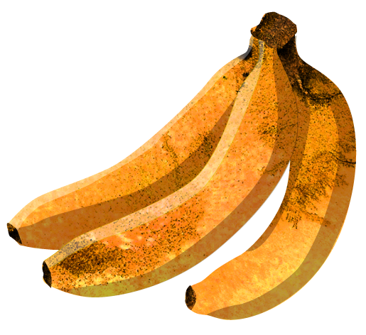 バナナのイラスト