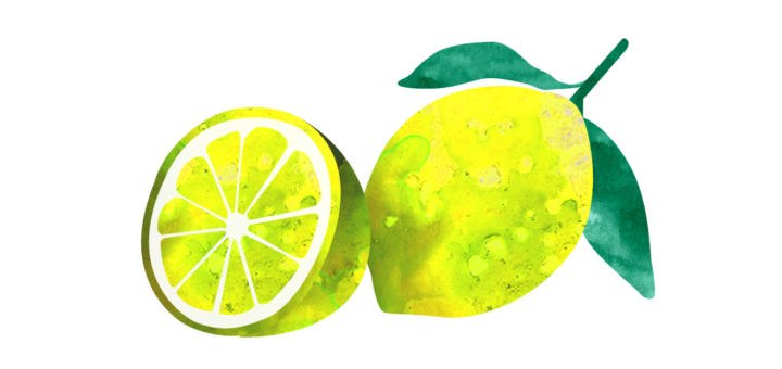 檸檬のイラスト
