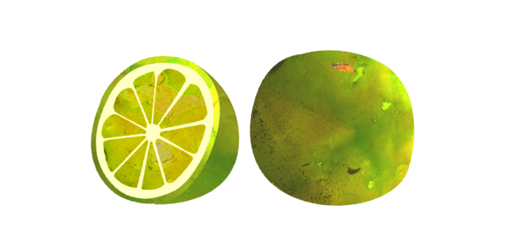 かぼすのイラスト