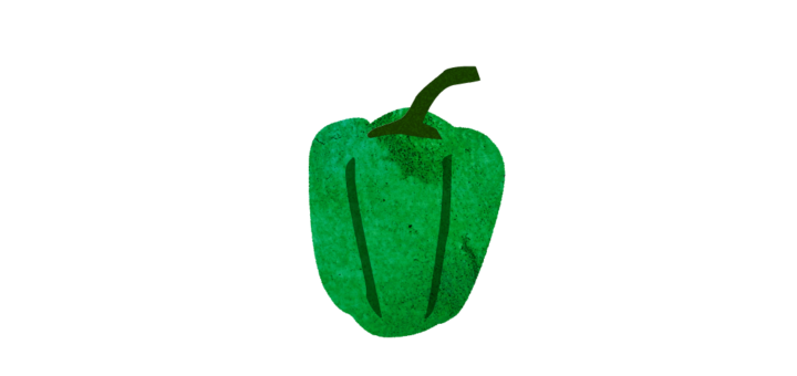 ピーマンのイラスト