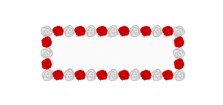 何も書いてない祝辞看板のイラスト