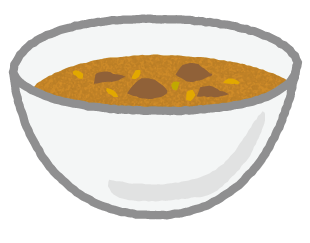 カレースープのイラスト